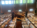 Arrival of new organ 28.4.26
