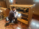 Arrival of new organ 28.4.26